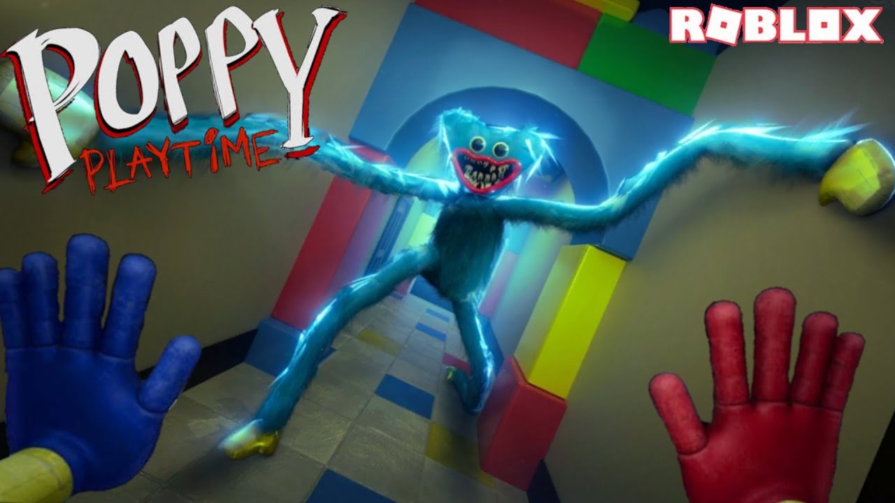 Imagem do jogo Floppy's Playtime!, um dos melhores jogos de terror do Roblox. (Divulga&ccedil;&atilde;o / Internet)