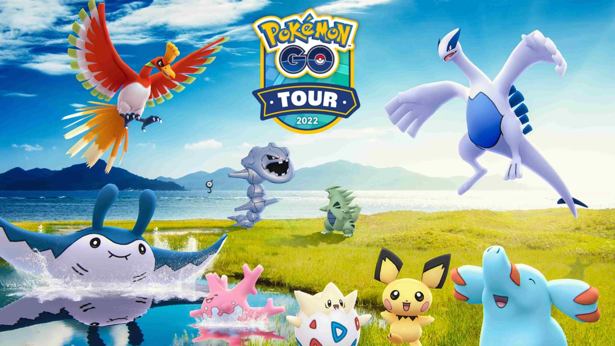 Imagem de lan&ccedil;amento de Pok&eacute;mon GO Tour, em 2022. (Divulga&ccedil;&atilde;o / Niantic)