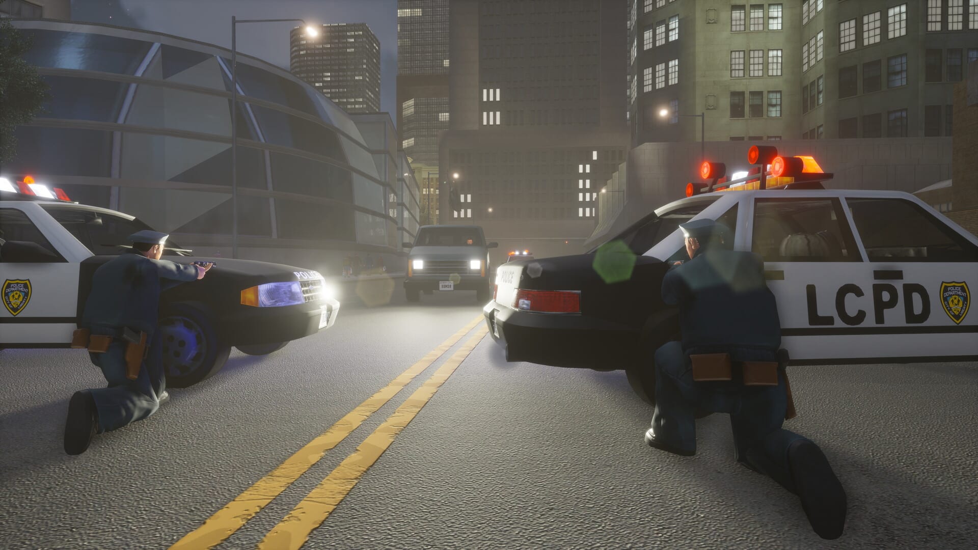 Foto de policiais do GTA 3: The Definitive Edition. (Divulga&ccedil;&atilde;o / Internet)