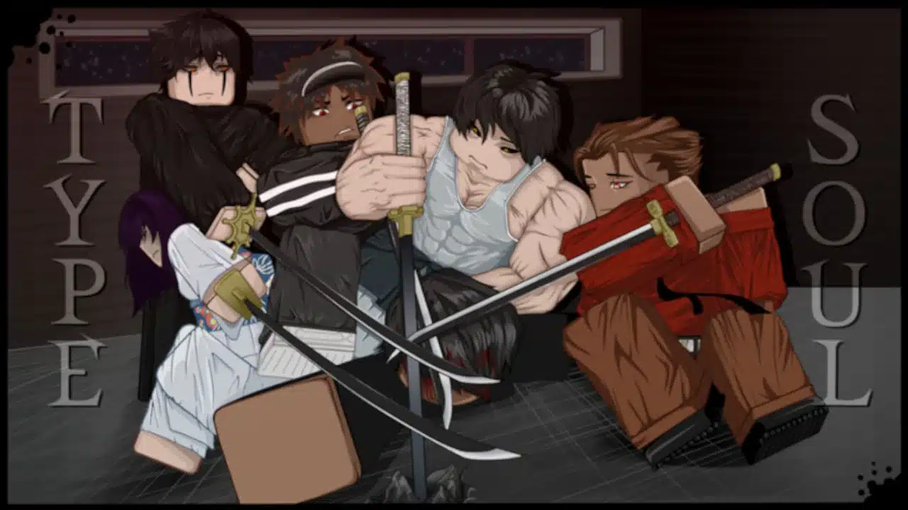 Imagem oficial de Type Soul no Roblox. Introduzindo Type Soul Codes.