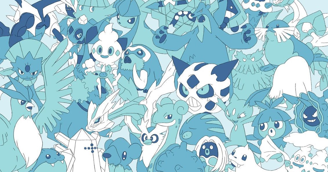 Foto tema: Pok&eacute;mon tipo Gelo. (Divulga&ccedil;&atilde;o / Internet)