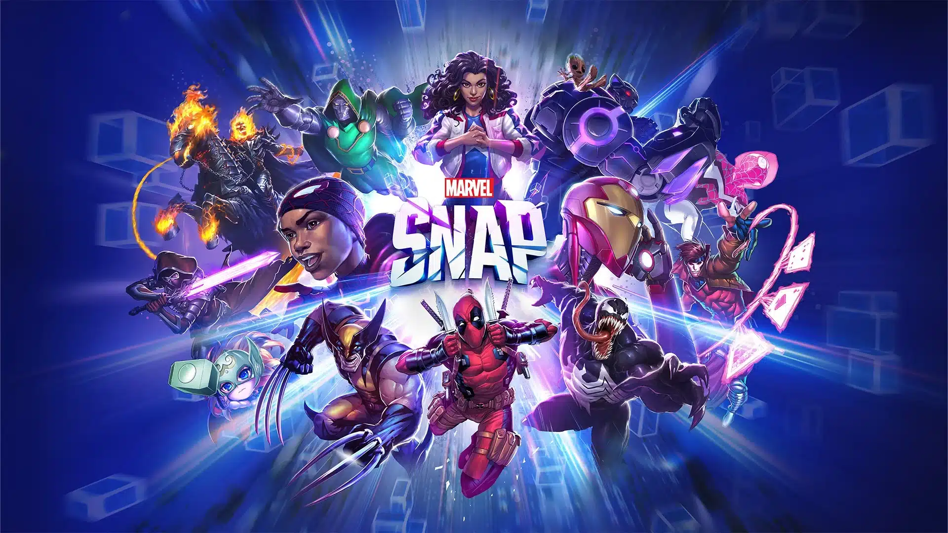 Imagem oficial do jogo Marvel Snap.