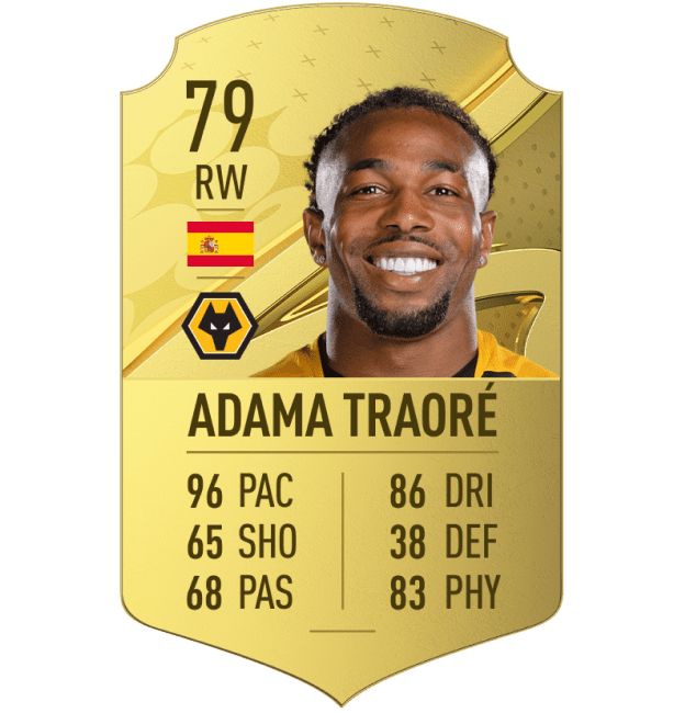 Adama Traor&eacute; FIFA 23