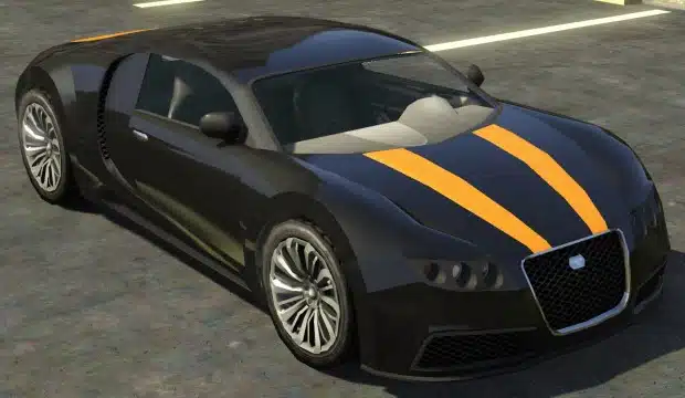 Imagem do carro Adder, um dos carros raros do GTA 5. (Divulga&ccedil;&atilde;o / Internet)