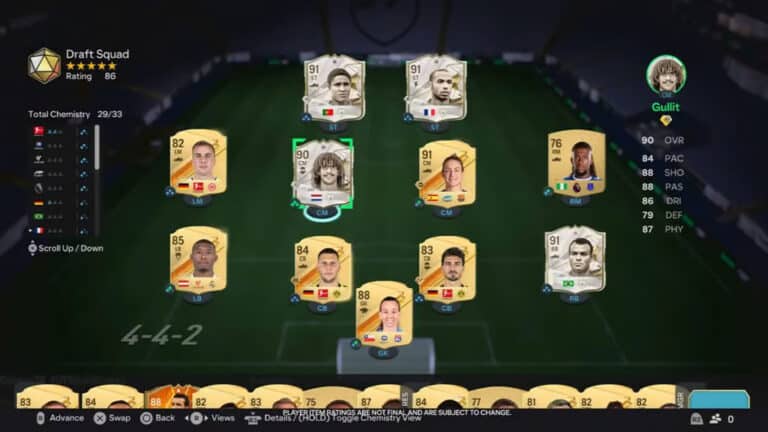 Elenco de Draft de EA FC 24