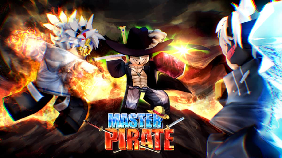 Imagem oficial de Master Pirate no Roblox. Introduzindo Master Pirate Codes.