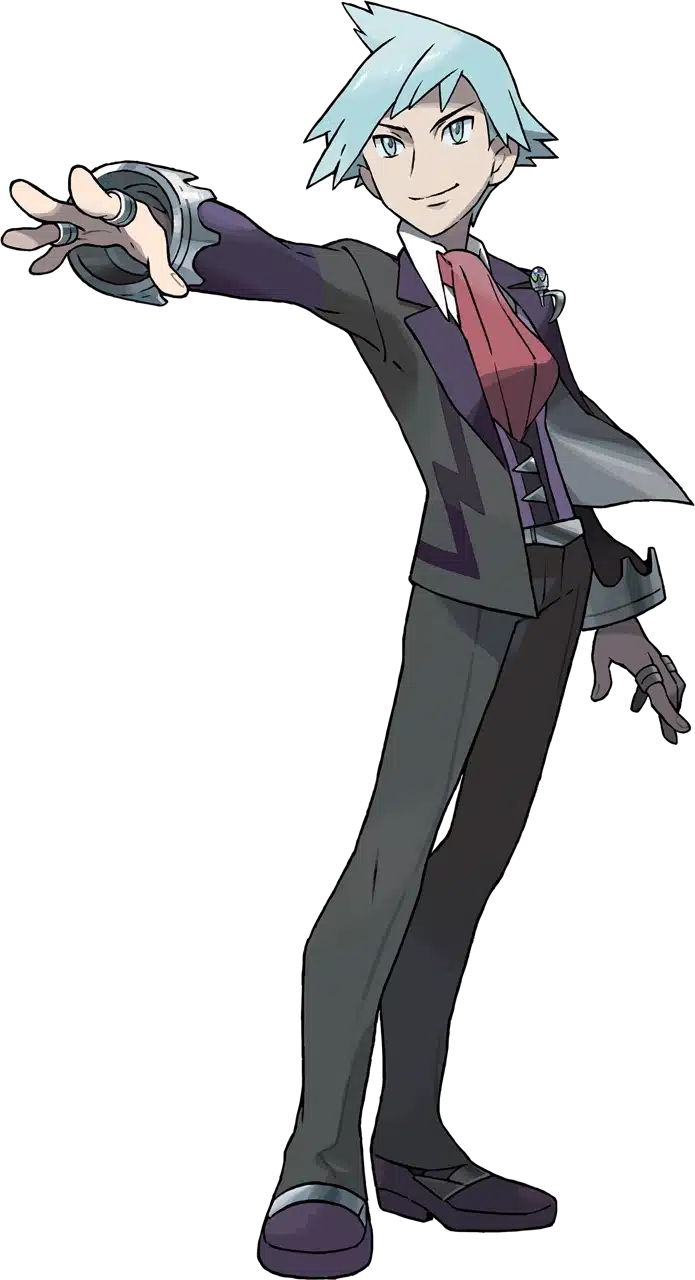 Imagem do personagem Steven Stone, treinador de Pok&eacute;mon tipo A&ccedil;o. (Divulga&ccedil;&atilde;o / Internet)