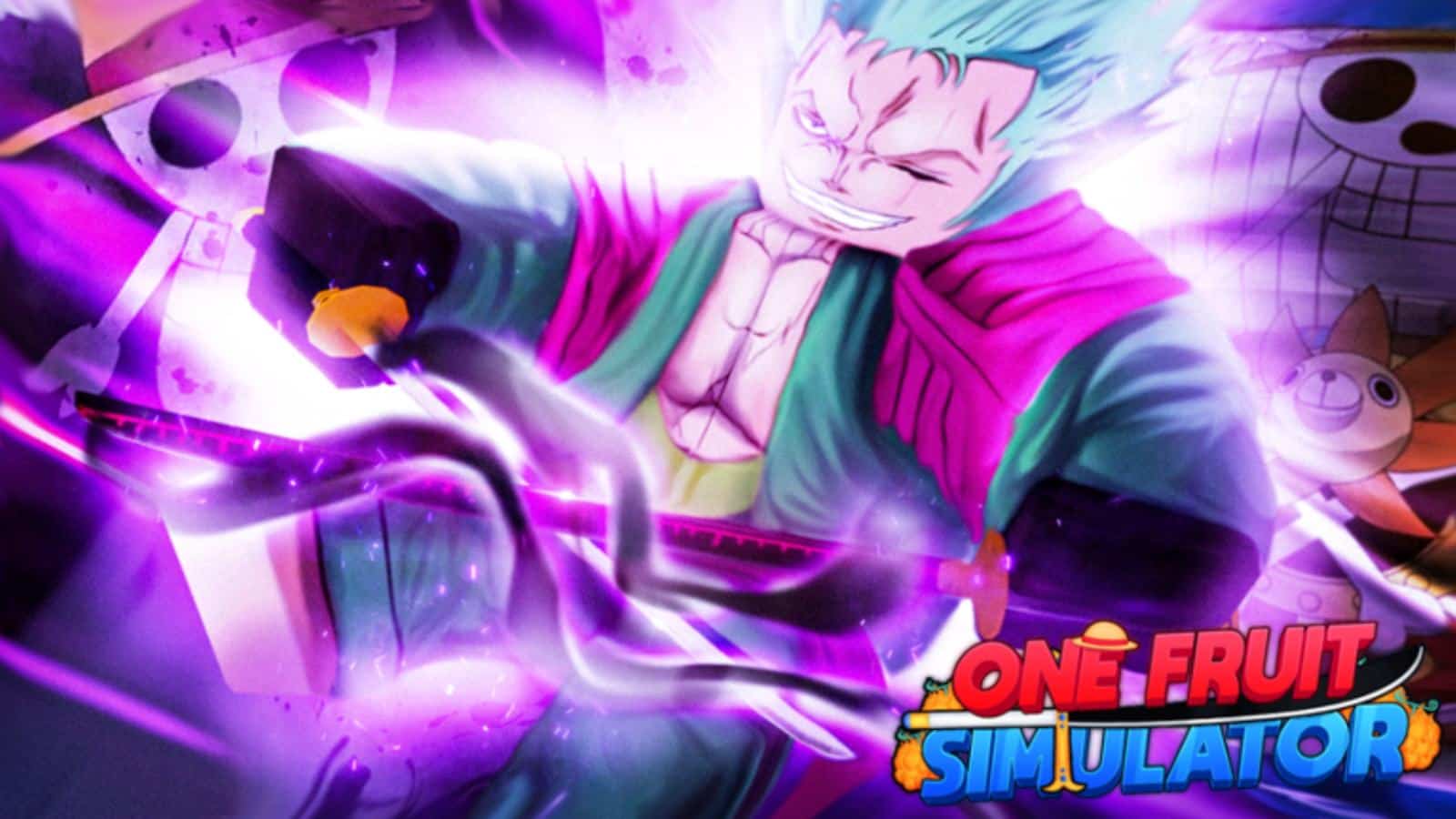 Imagem oficial de One Fruit Simulator no Roblox. One Fruit Simulator codes.