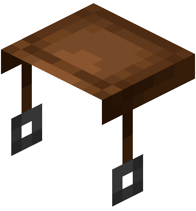 Imagem da sela no Minecraft.