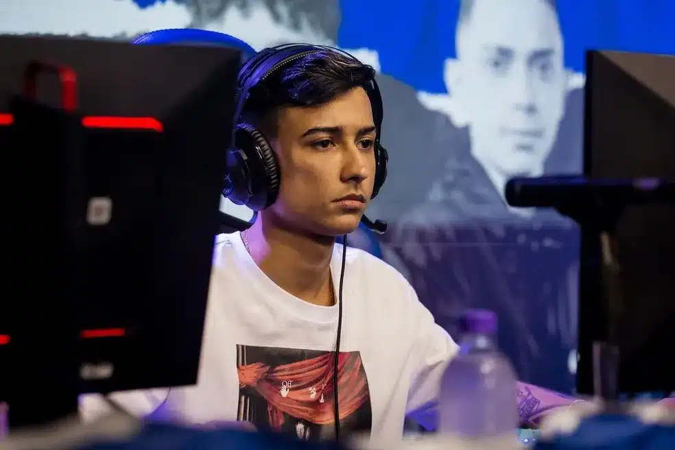 Imagem do jogador Bak, considerado um dos melhores jogadores de Free Fire do Brasil! (Divulga&ccedil;&atilde;o / Internet)