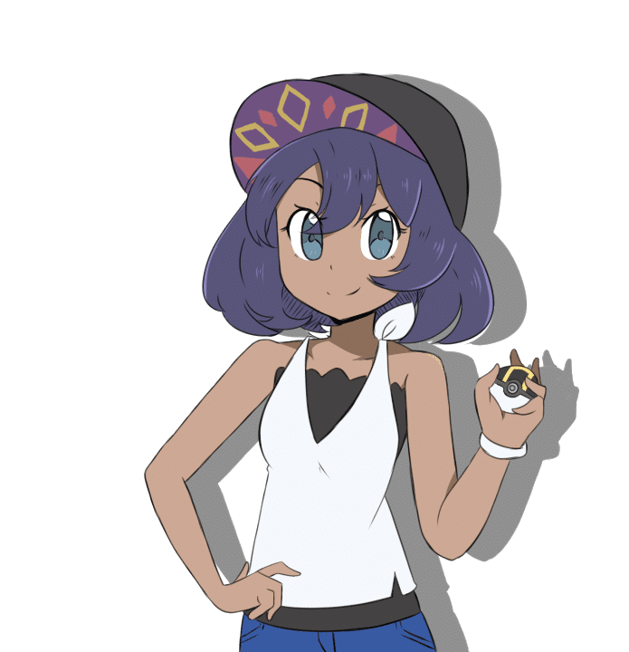 Imagem da personagem Sina, treinadora de Pok&eacute;mon tipo Gelo. (Divulga&ccedil;&atilde;o / Internet)