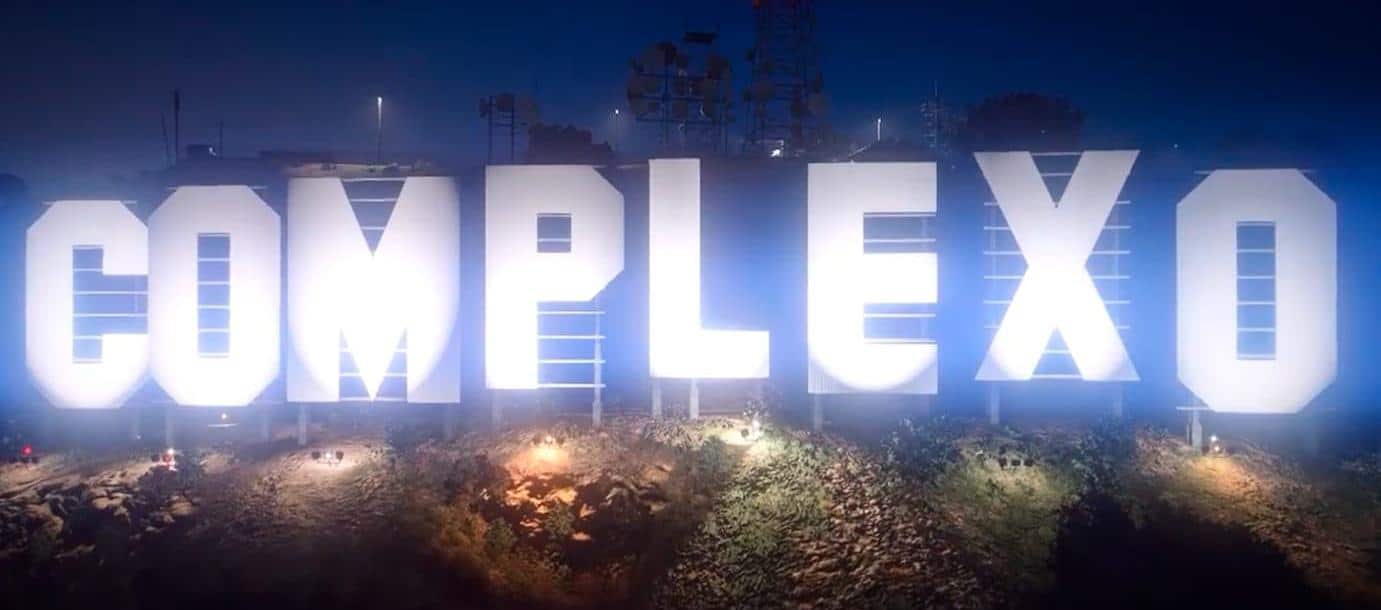 Imagem do letreiro do servidor Complexo GTA RP.