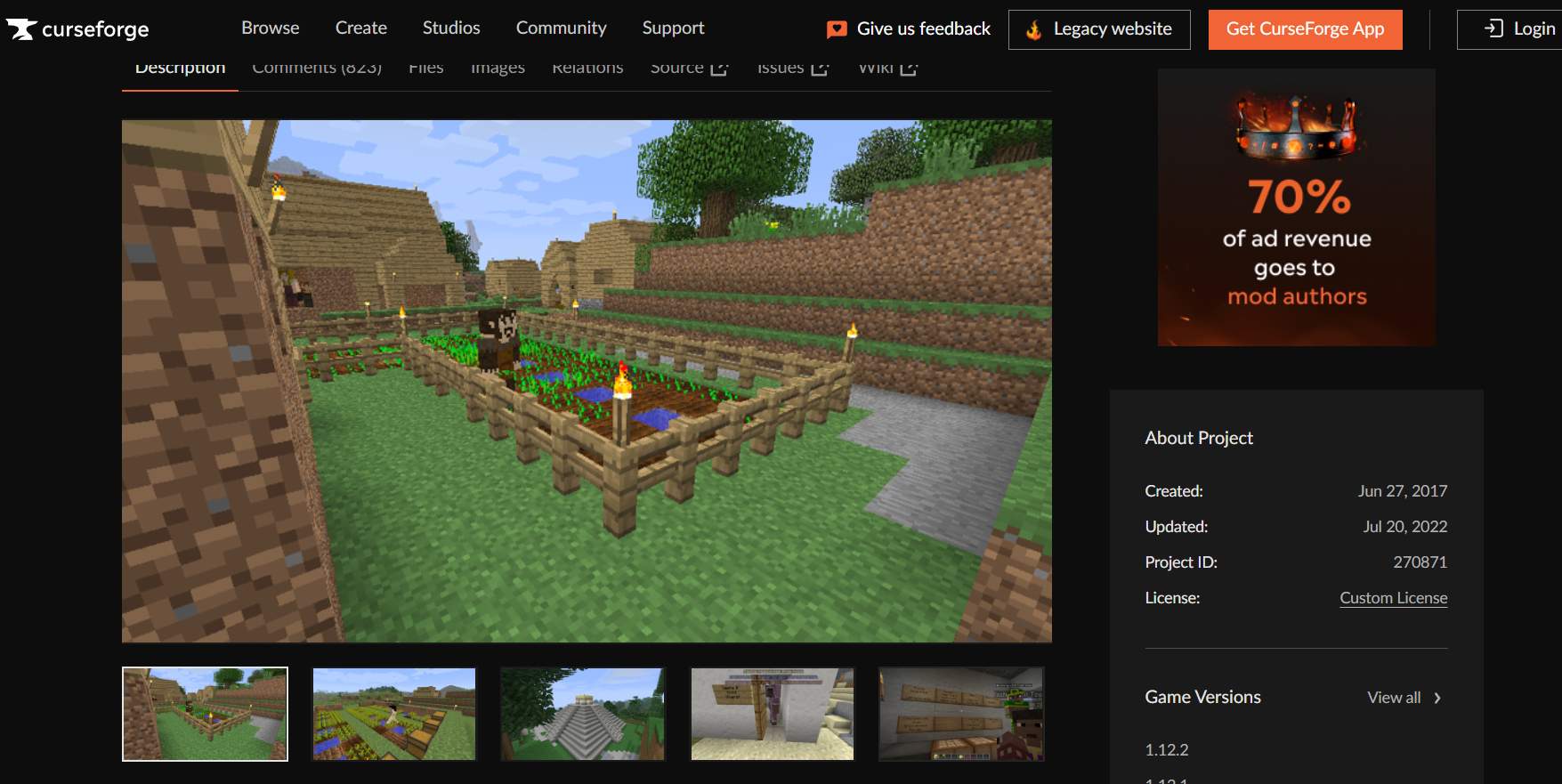 Imagem do mod Millenaire, Minecraft Mods. (Divulga&ccedil;&atilde;o / Internet)