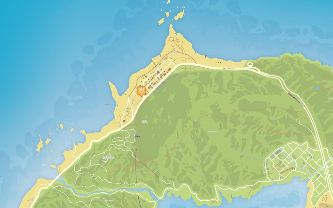 Imagem da cidade de Paleto Bay. (Divulga&ccedil;&atilde;o / Internet)