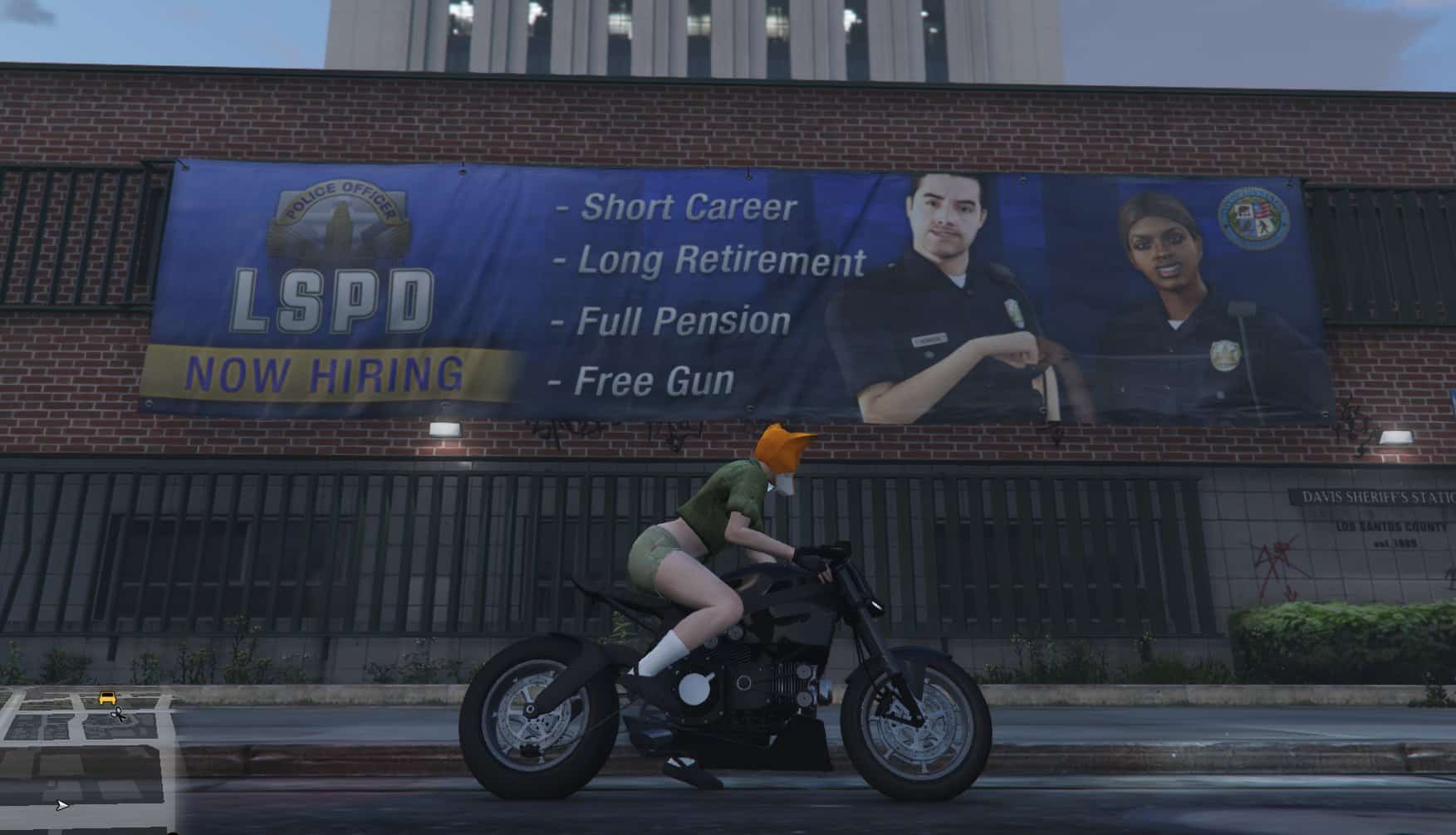 Foto tema: Onde fica a delegacia no GTA 5. (Divulga&ccedil;&atilde;o / Internet)