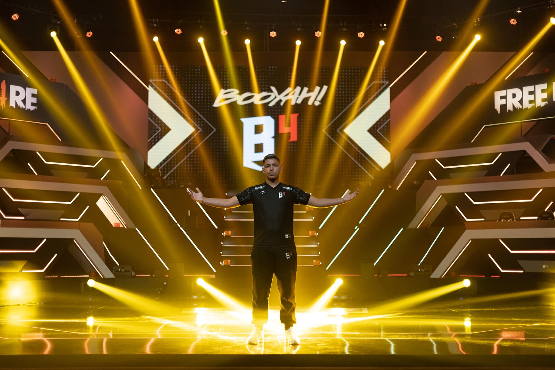 Foto do jogador Yago, elegido como o melhor jogador de Free Fire do Brasil.