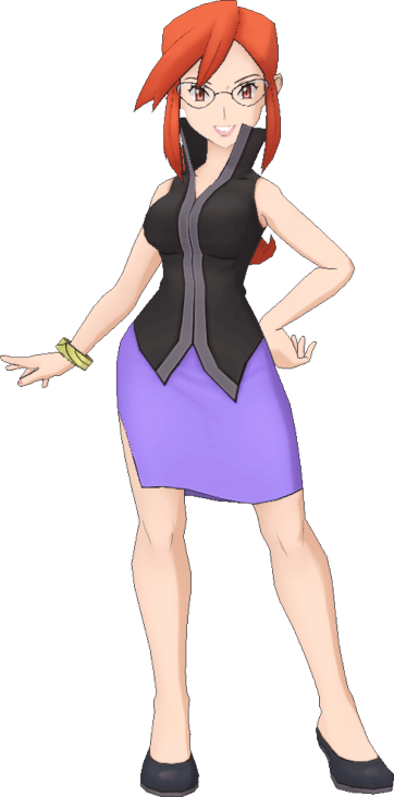 Imagem da personagem Lorelei, treinadora de Pok&eacute;mon tipo Gelo. (Divulga&ccedil;&atilde;o / Internet)