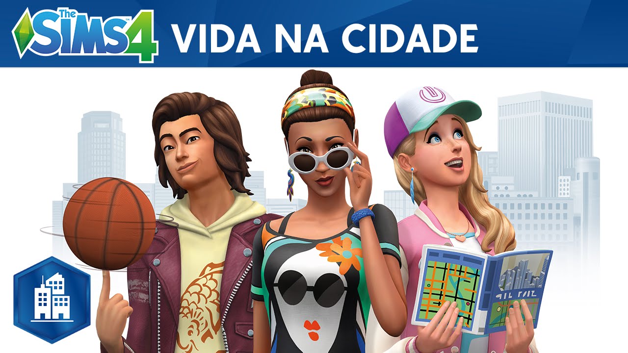 Imagem original da expans&atilde;o "Vida na Cidade" de The Sims 4.