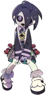 Imagem do personagem Allister, treinador de Pok&eacute;mon tipo Fantasma. (Divulga&ccedil;&atilde;o / Internet)