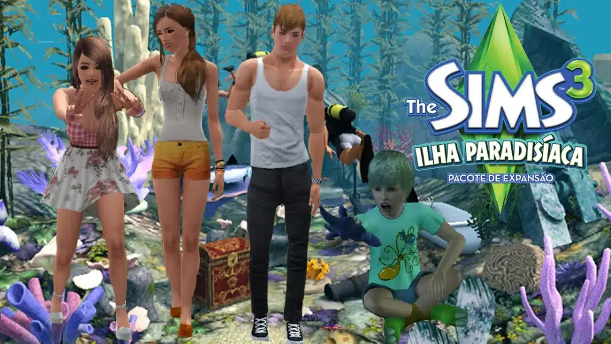 Imagem da expans&atilde;o Ilha Paradis&iacute;aca, uma entre todas as expans&otilde;es de The Sims 3. (Divulga&ccedil;&atilde;o / Internet)
