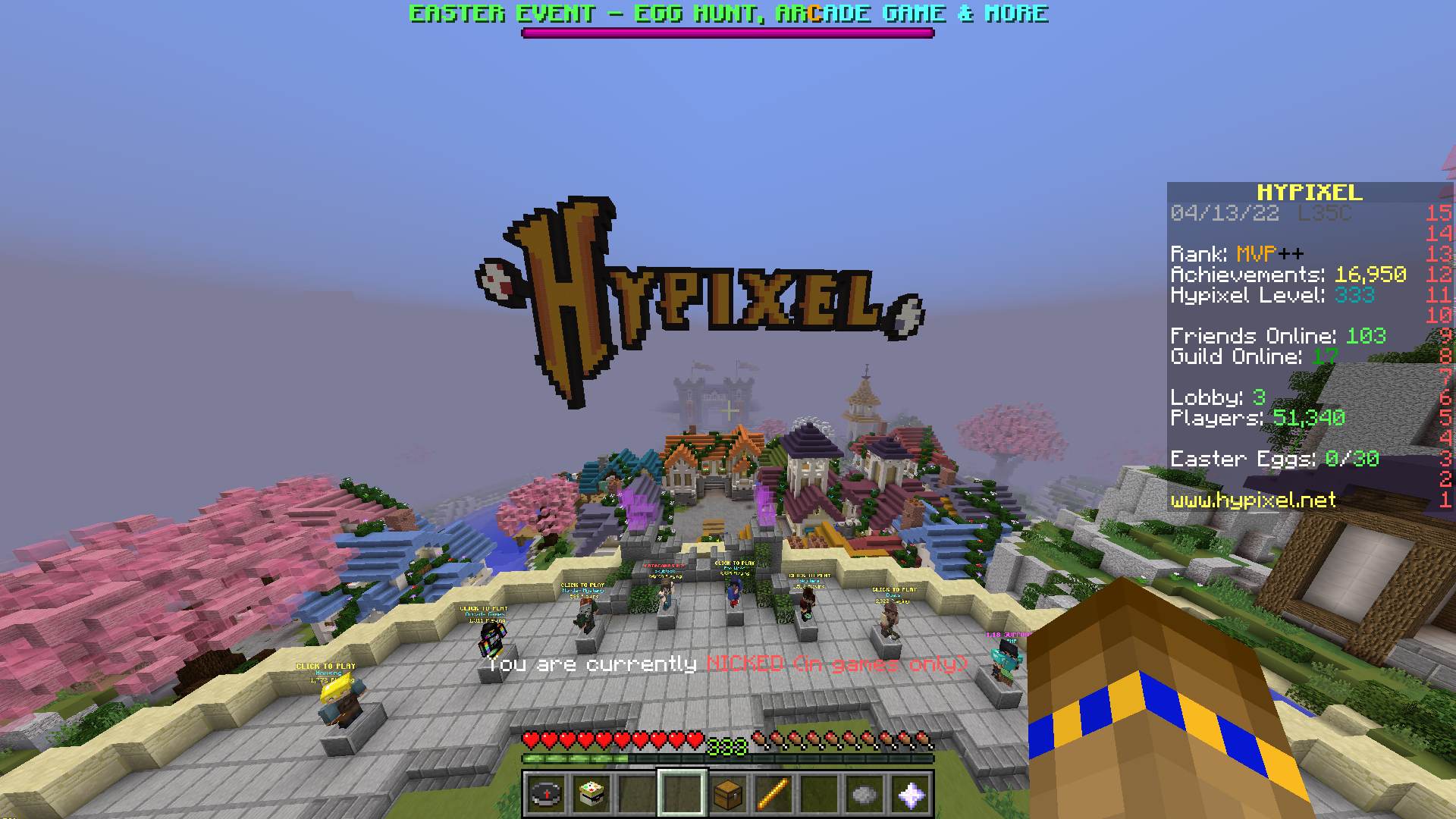 Foto tema: Conhe&ccedil;a o melhor servidor de Minecraft, o Hypixel. (Divulga&ccedil;&atilde;o / Internet)