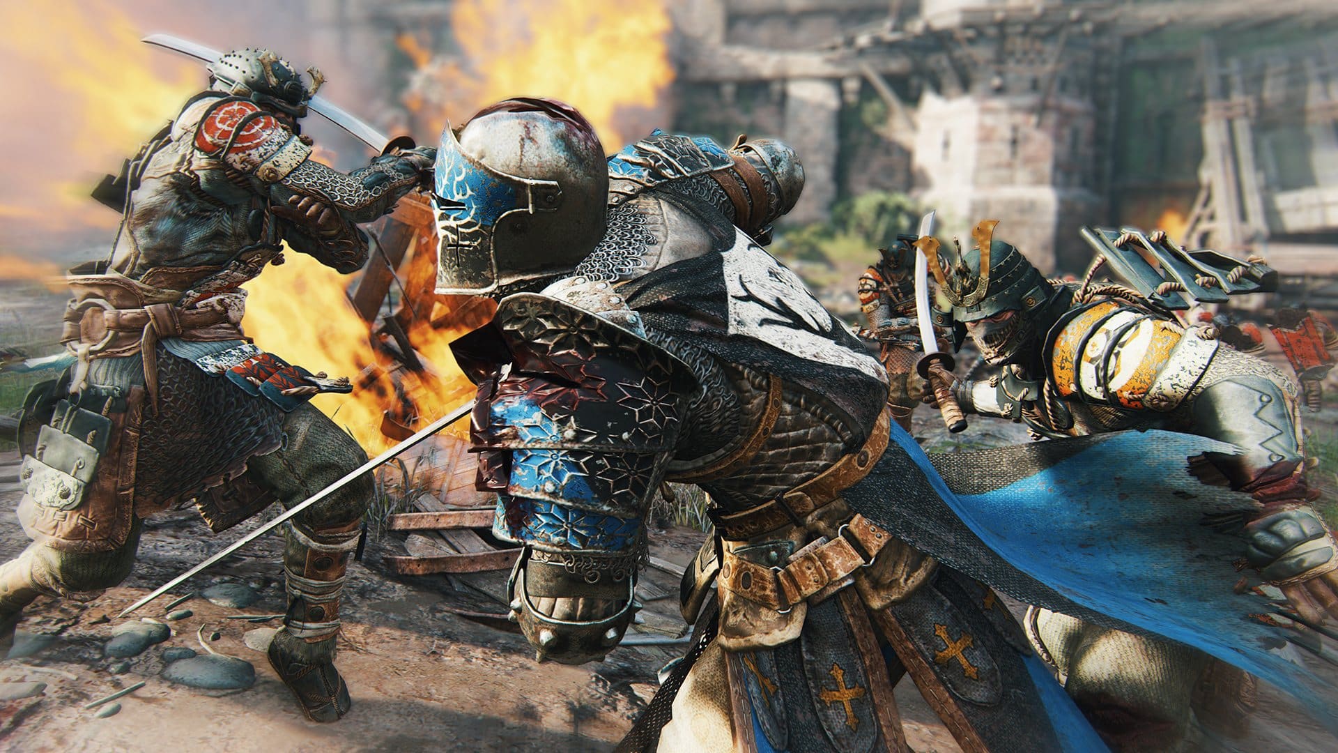 For Honor permite que os jogadores joguem com her&oacute;is de diferentes fac&ccedil;&otilde;es hist&oacute;ricas.