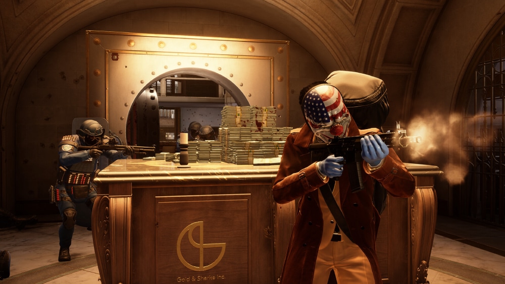 Imagem de gameplay de Payday 3