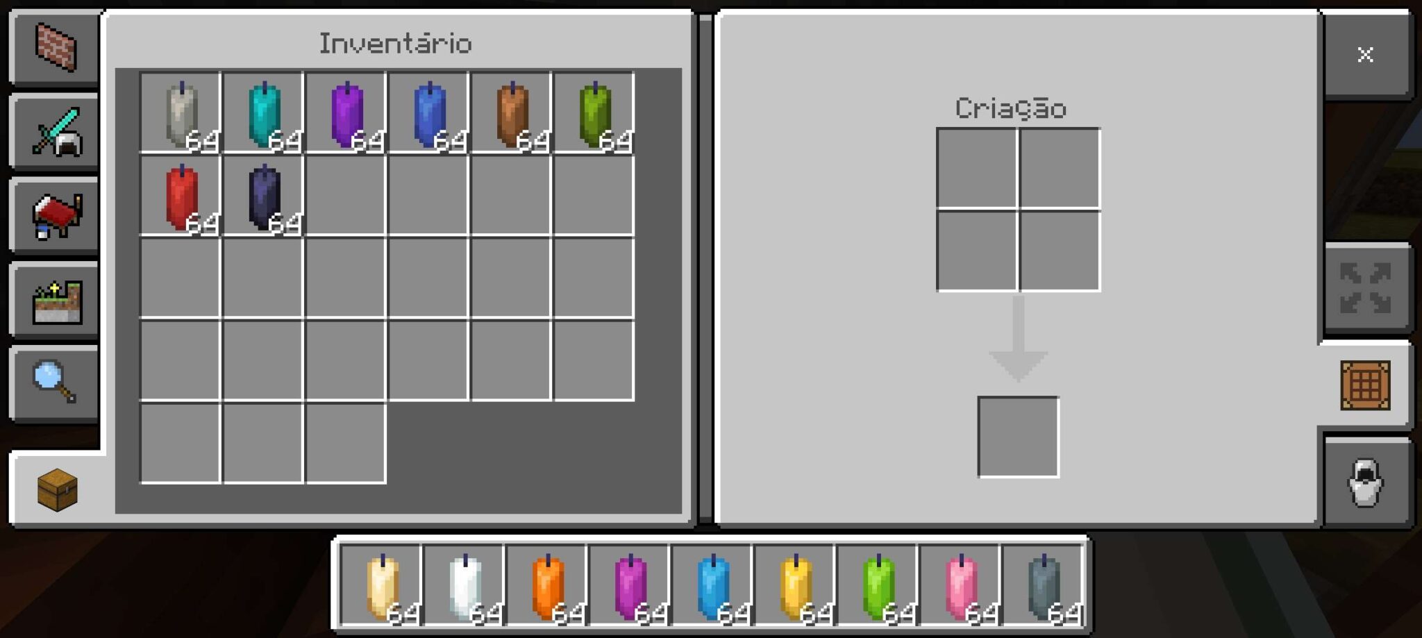 Foto tutorial sobre: Como mudar a cor da vela no Minecraft. (Divulga&ccedil;&atilde;o / Internet)