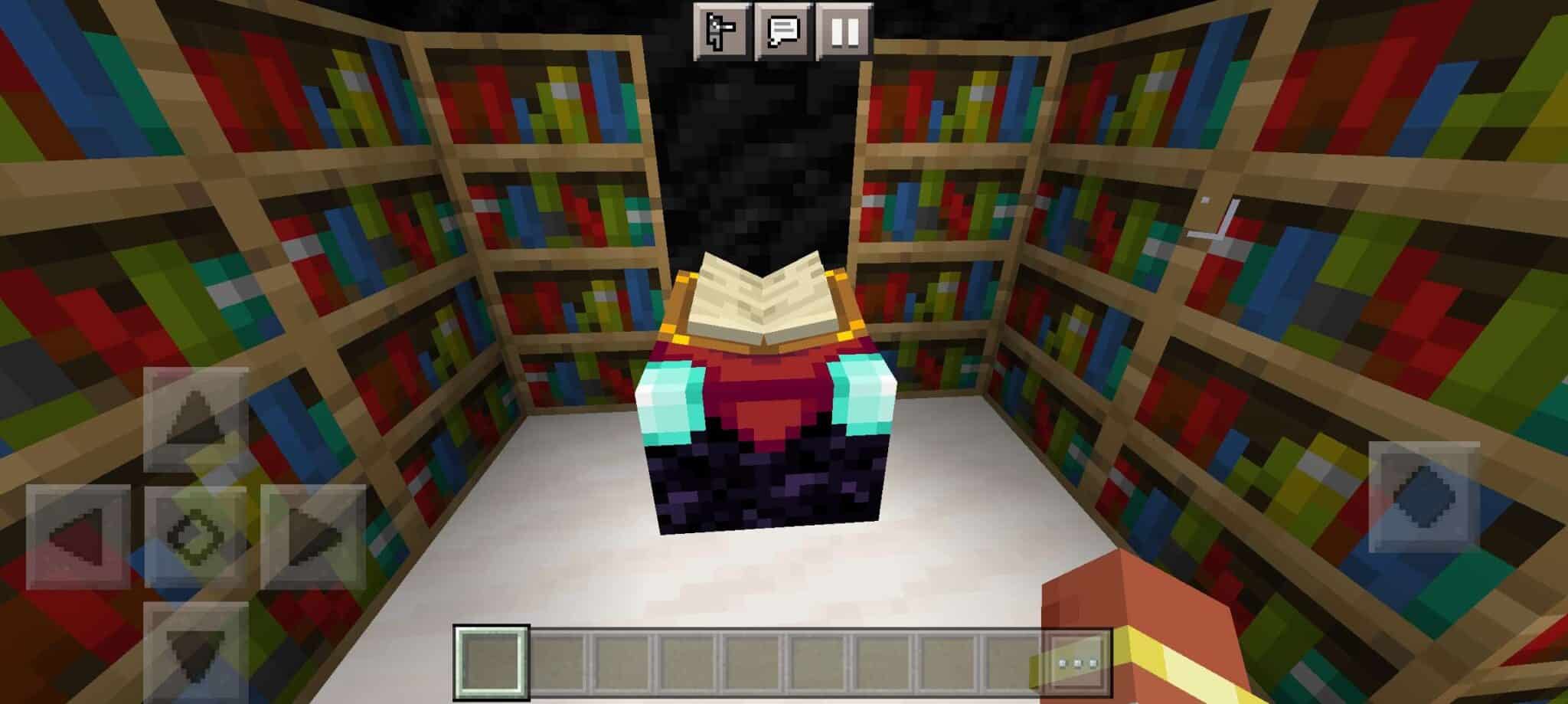 Imagem da Mesa de Encantamento do Minecraft. (Divulga&ccedil;&atilde;o / Internet)