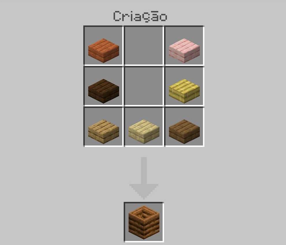 Foto tutorial sobre como fazer composteira no Minecraft. (Divulga&ccedil;&atilde;o / internet)