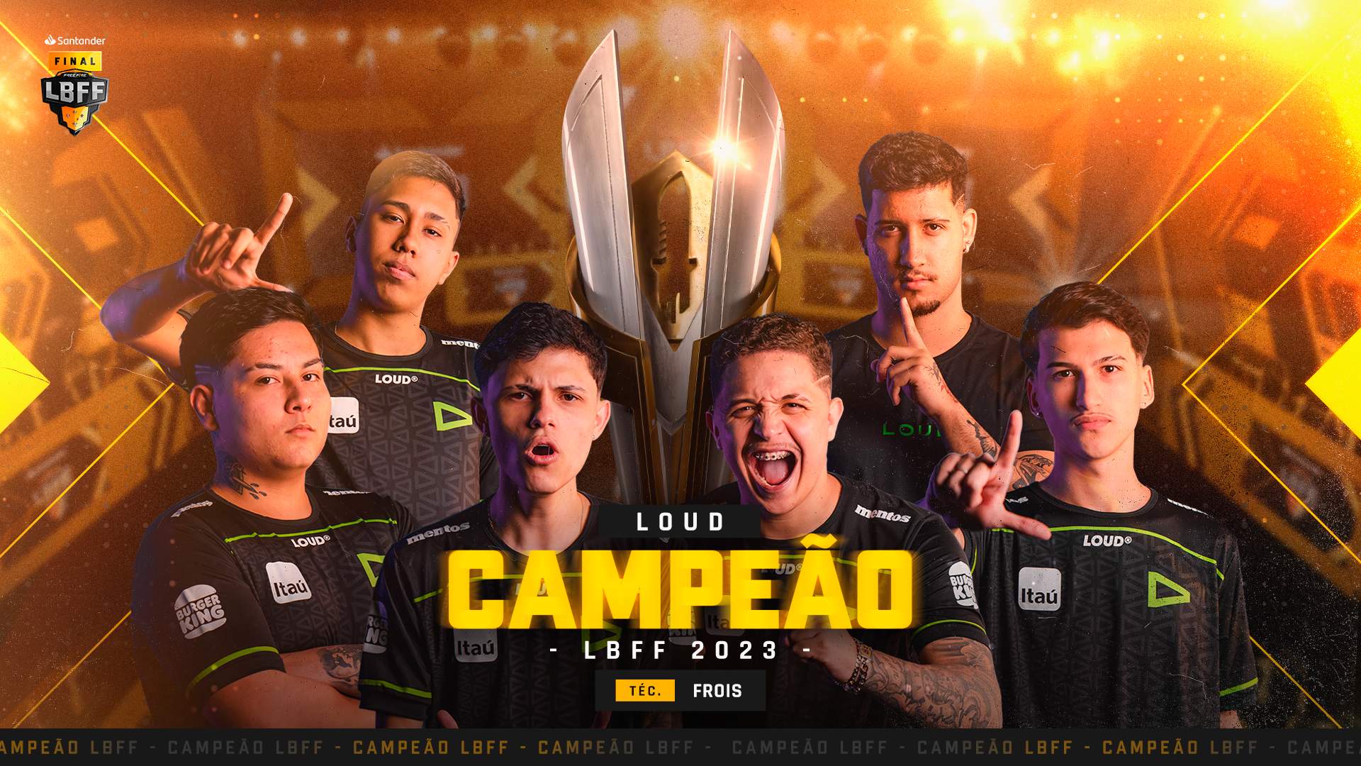 A LOUD &eacute; uma das equipes mais conhecidas e renomadas do Free Fire.
