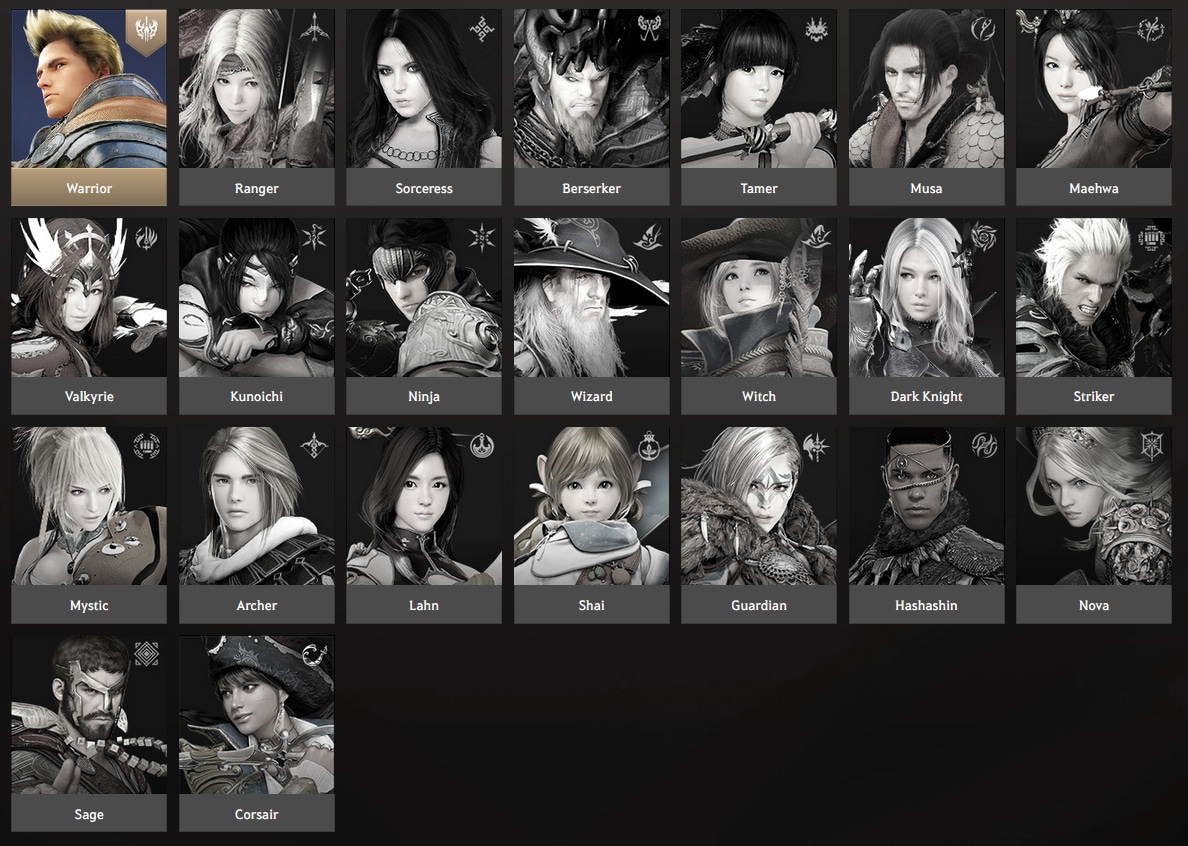 Black Desert se destaca entre os demais MMORPGs devido suas classes extremamente detalhadas e &uacute;nicas. Black Desert Tier List.