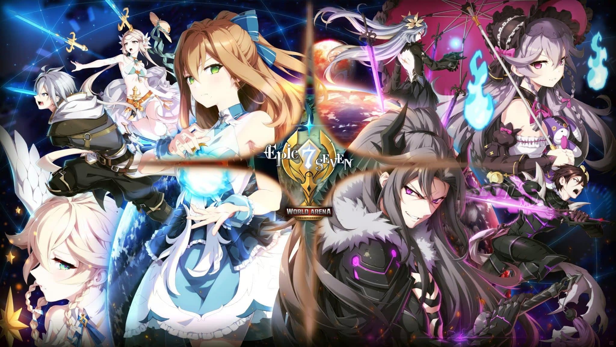 Imagem oficial de Epic Seven, dispon&iacute;vel especialmente para Android e iOS. Introduzindo epic seven tier list.