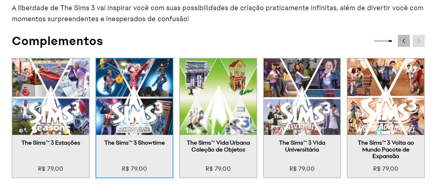 Imagem de todas as expans&otilde;es de The Sims 3. (Divulga&ccedil;&atilde;o / Internet)