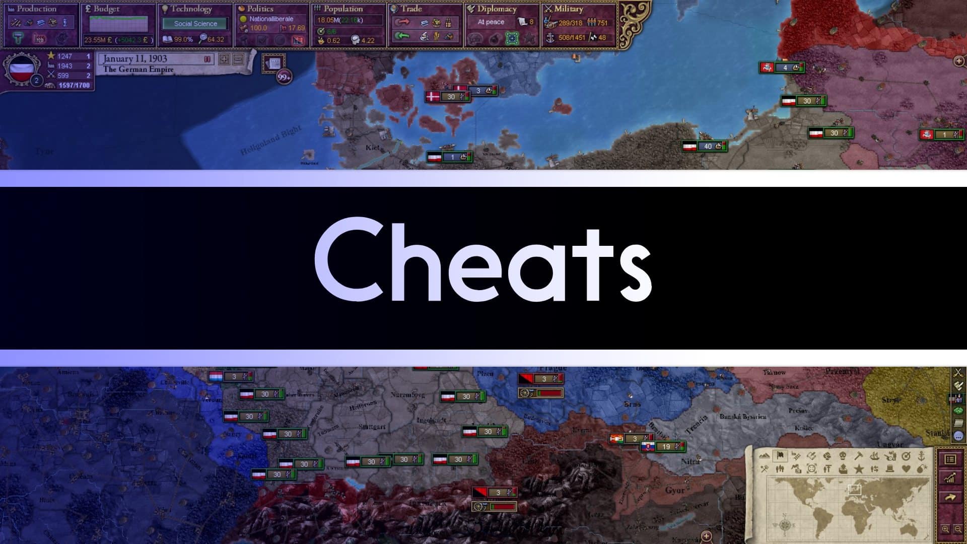 Victoria 2 Cheats possibilitam uma nova maneira de jogar seu game preferido.