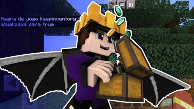 Comando para n&atilde;o perder os itens no Minecraft