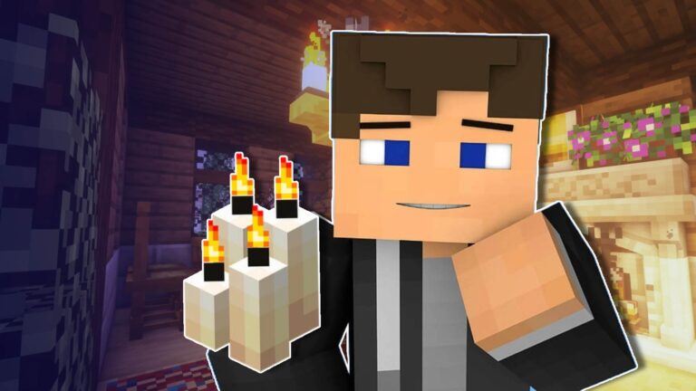 Como fazer vela no Minecraft!