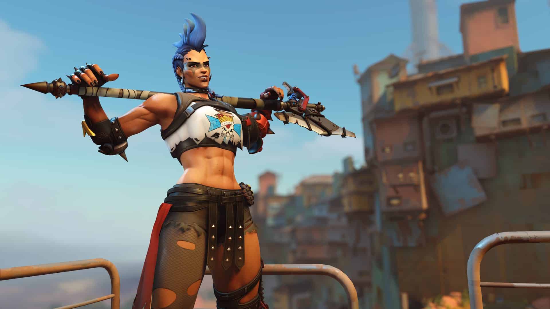 Junker Queen &eacute; uma Tank poderosa de Overwatch 2.