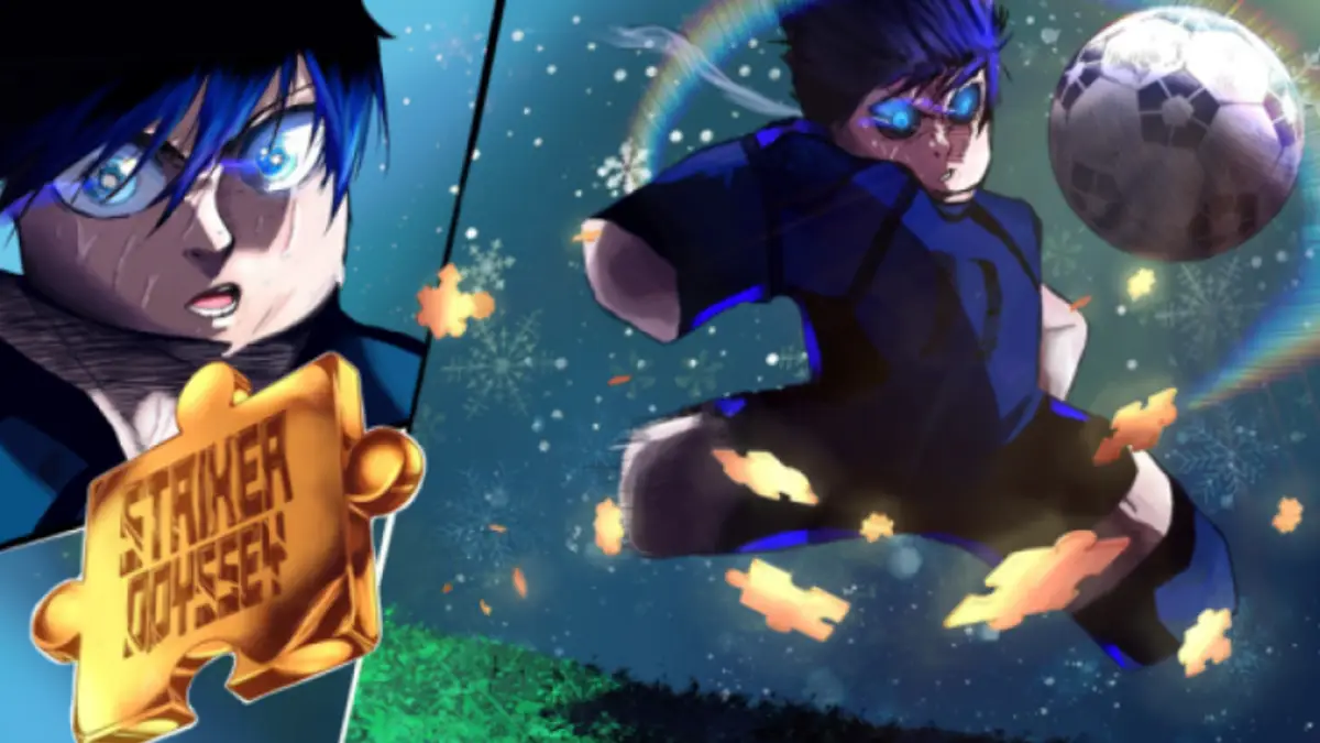 Imagem oficial de Striker Odyssey no Roblox.