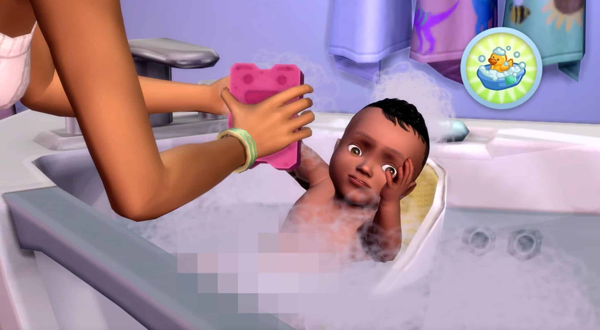 Dicas para iniciantes em The Sims 4: Nunca deixe de cuidar do seu beb&ecirc;. (Divulga&ccedil;&atilde;o / Internet)