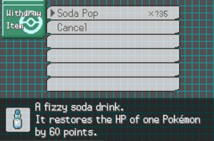 Pokemon GS Chronicles cheats