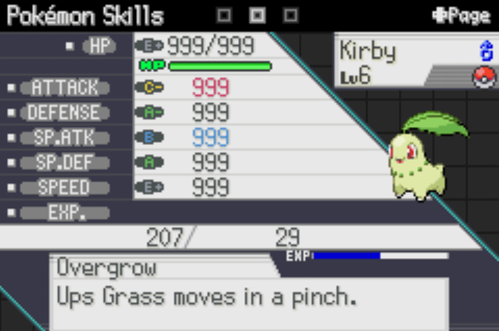 Pokemon GS Chronicles cheats