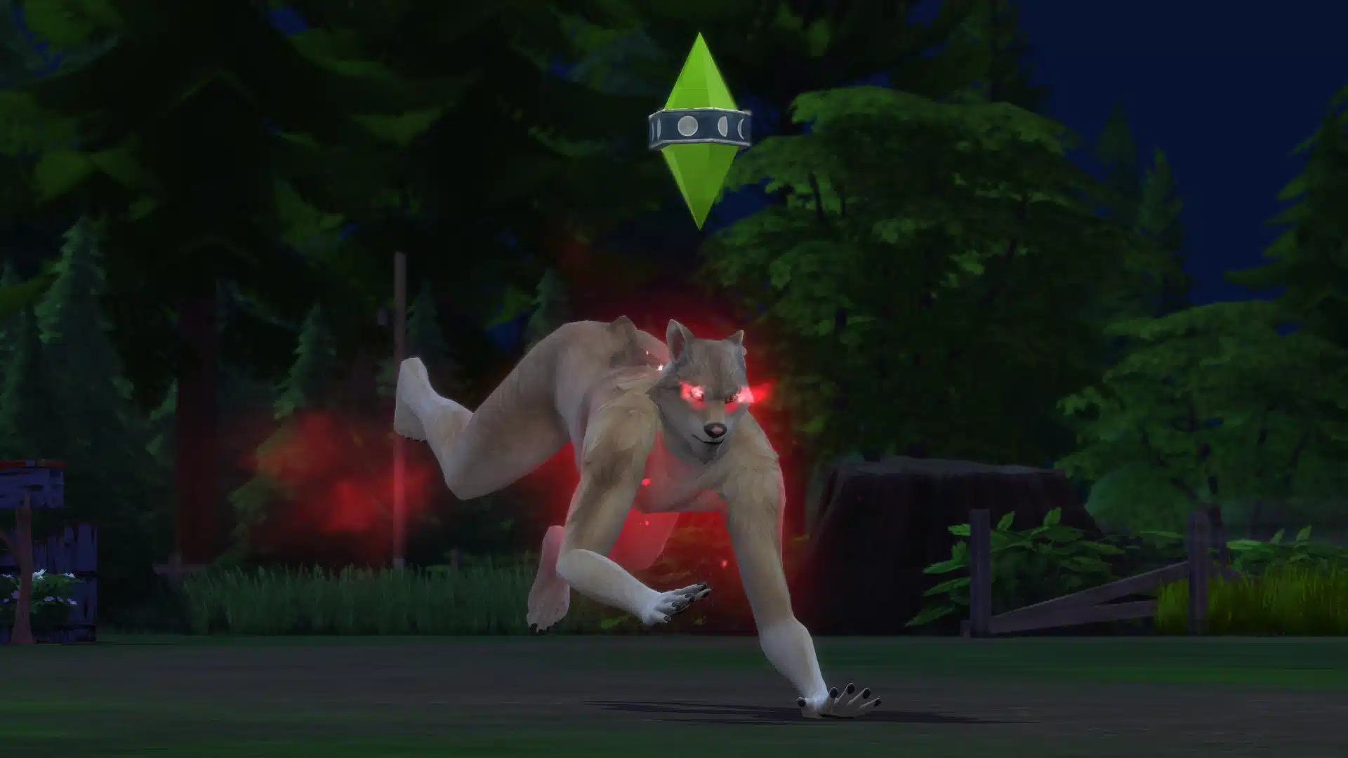 Foto tema: Como virar lobisomem no The Sims 4. (Divulga&ccedil;&atilde;o / Internet)