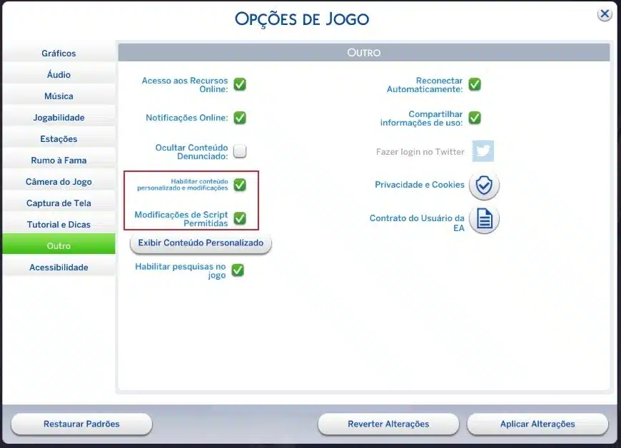 Foto tema: Como baixar mods para The Sims 4 e ativar os conte&uacute;dos nas op&ccedil;&otilde;es do jogo. (Divulga&ccedil;&atilde;o / Internet)