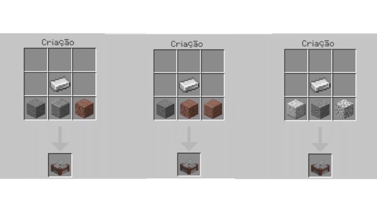 Foto tema: Como fazer cortador de pedra Minecraft. (Divulga&ccedil;&atilde;o / Internet)