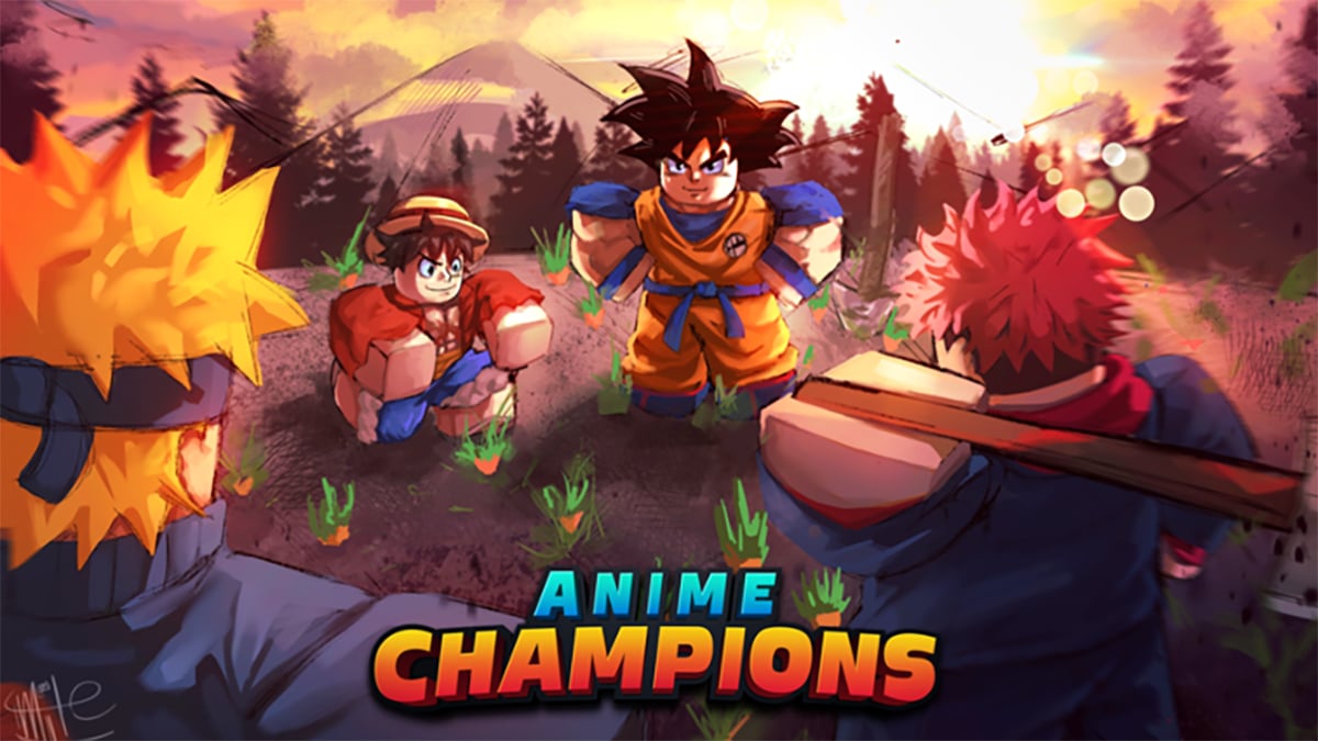Anime Champions &eacute; um jogo do Roblox que re&uacute;ne personagens populares dos animes no jogo.