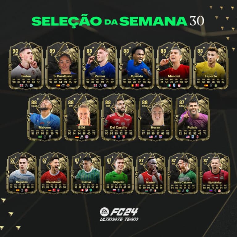 Jogadores do Team of the Week 30 de EA FC 24