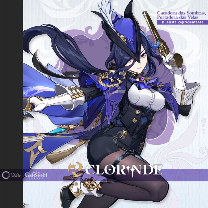 Imagem de Clorinde, de Genshin Impact