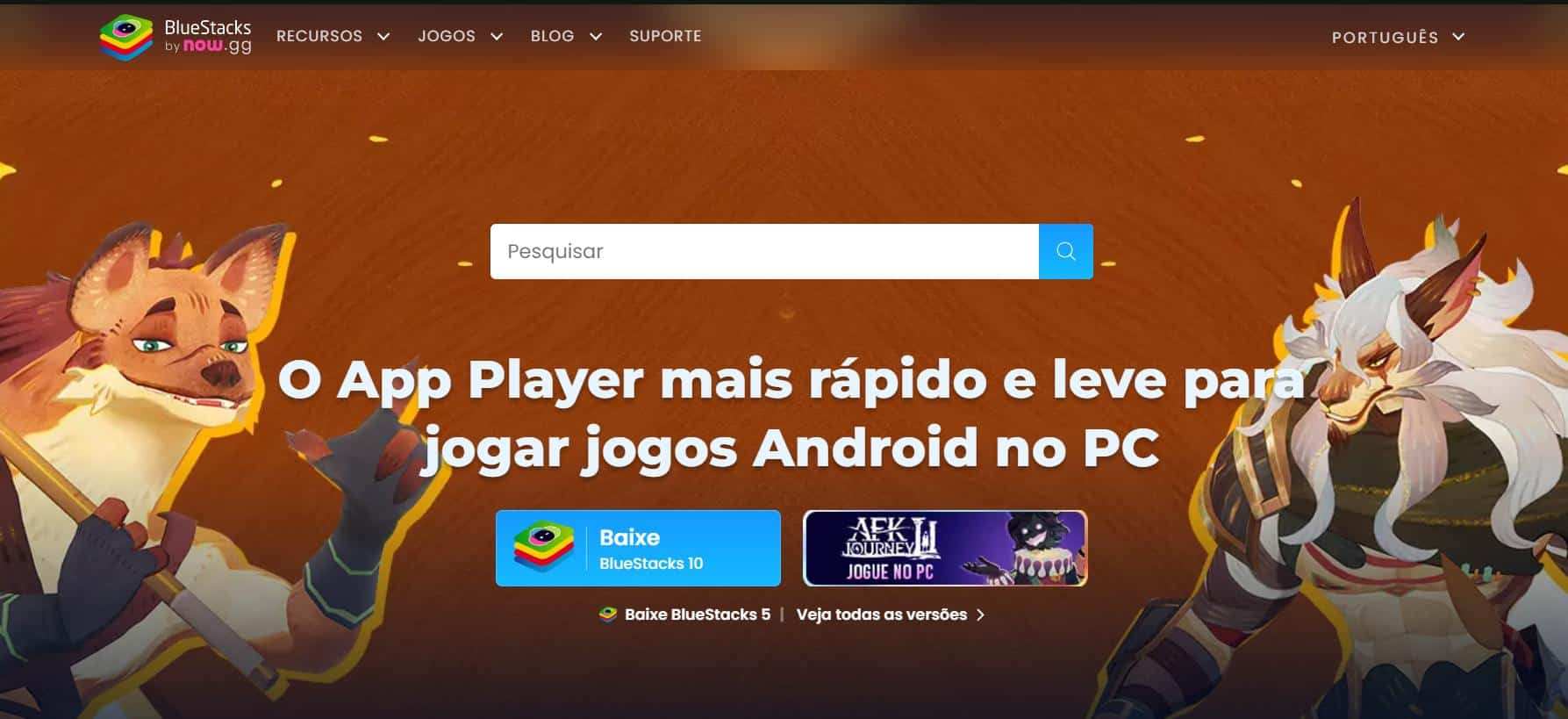 Foto tema: Os melhores emuladores para jogar Free Fire, entre eles o Bluestacks. (Divulga&ccedil;&atilde;o / Internet)