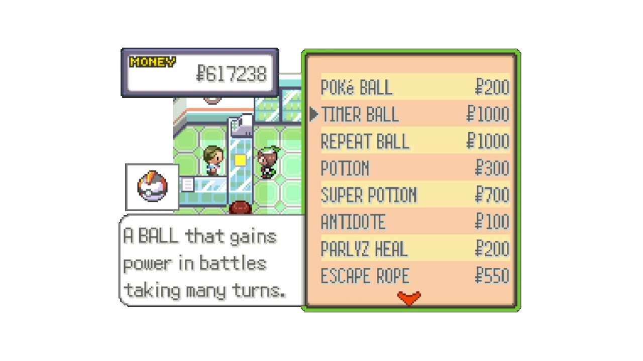 Cheats de Pok&eacute;mon Ruby: Master Ball, Rare Candy e Pok&eacute;mon